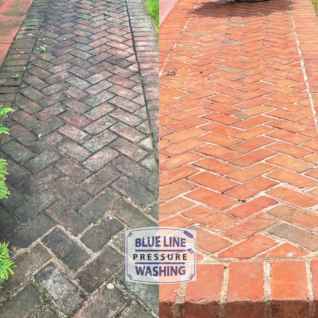 Brick Walkway Cleaning in Martinsburg, WV