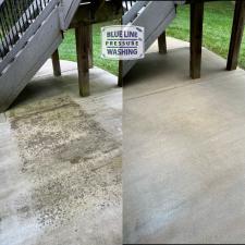 Concrete cleaning in inwood wv 001