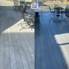 Deck concrete cleaning 2