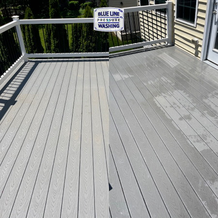 Deck cleaning for composite vs wood the right pressure products and prep
