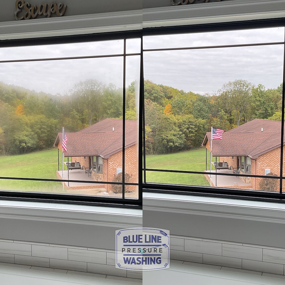 Crystal-Clear Window Cleaning in Falling Waters