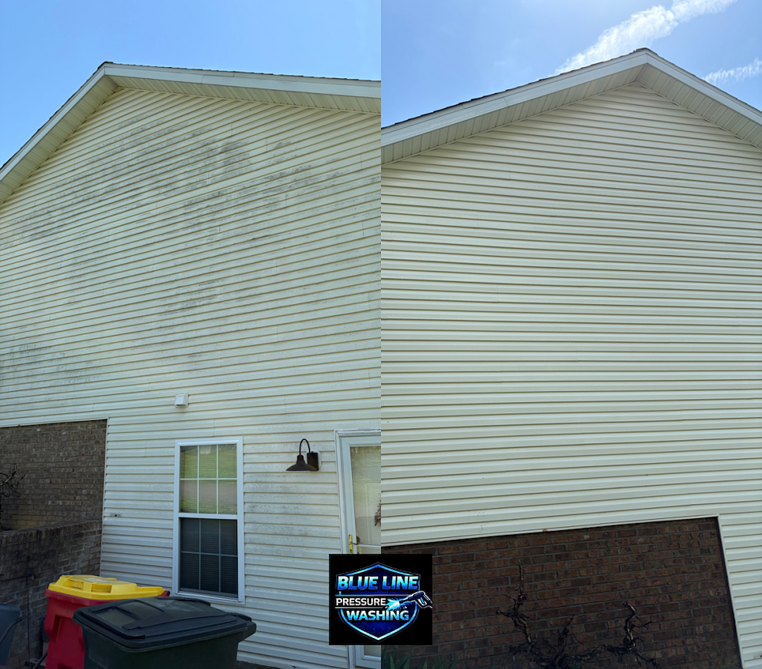 Referral Leads to Beautiful House Washing Results in Martinsburg, WV