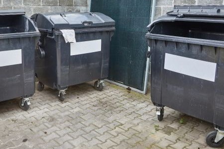 dumpster pad cleaning